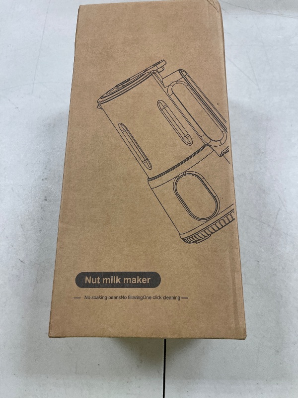 Photo 1 of Automatic Nut Milk Maker, 8 in1 40oz Soybean Milk Machine for Homemade Almond, Oat, Soy, Coconut, Plant-Based Milk and Non Dairy Beverages, 12 Hours Timer/Auto-clean/Room Temp/Keep Warm/Boil/Low-Noise