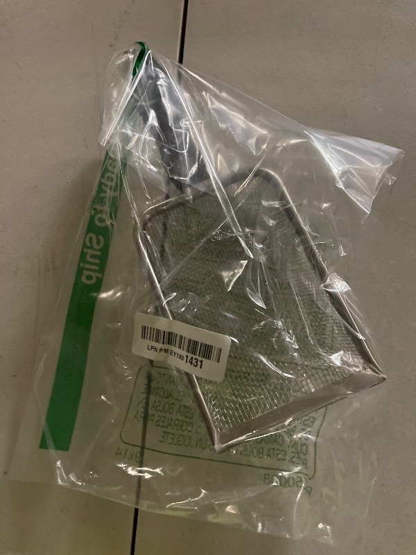 Photo 1 of FIRSAL Small Mesh Stainless Steel Cat Litter Scoop Fine Mesh Metal Reptile Litter Cleaner Scooper Non-Stick Coated Metal Litter Scoop Fine Sand Litter Scooper (Hole:2mm/Fine Sand Scooper)