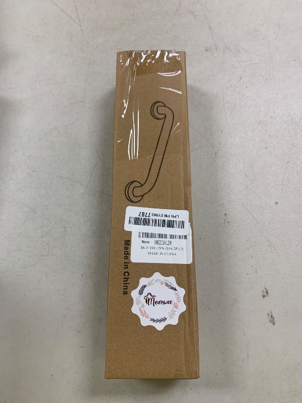 Photo 1 of 2 Pack Chrome Grab Bar 12 Inch, iMomwee Stainless Steel Non-Slip Shower Grab Bar W/Knurled Grip, Safety Bathroom Handrail, Balance Support Bar Toilet Bathtub Assist Handle for Elderly Senior Disabled