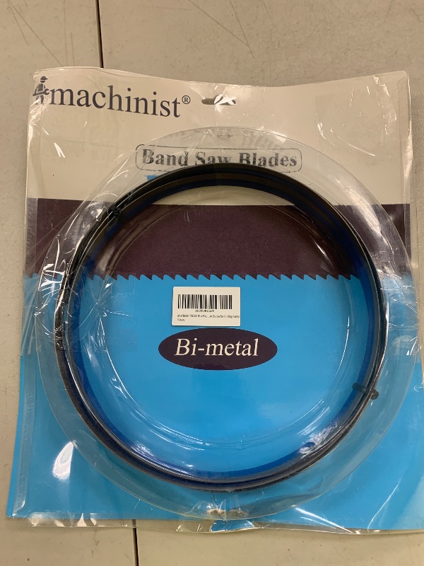 Photo 1 of Imachinist S96341014 M42 96" X 3/4" X 10/14tpi Bi-Metal Band Saw Blades for Cutting Metal