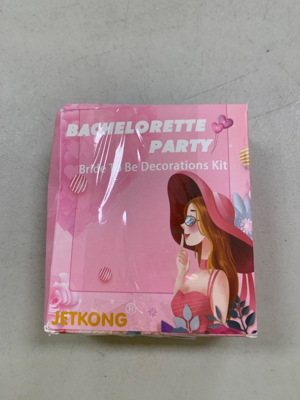 Photo 1 of JETKONG 3 Pcs Bachelorette Party Decorations Bridal Shower Crown, Bride to Be Sash&Veil for Women Bachelorette Party Gifts, Bachelorette Party Supplies, Gifts, Favors (Rose Gold)
