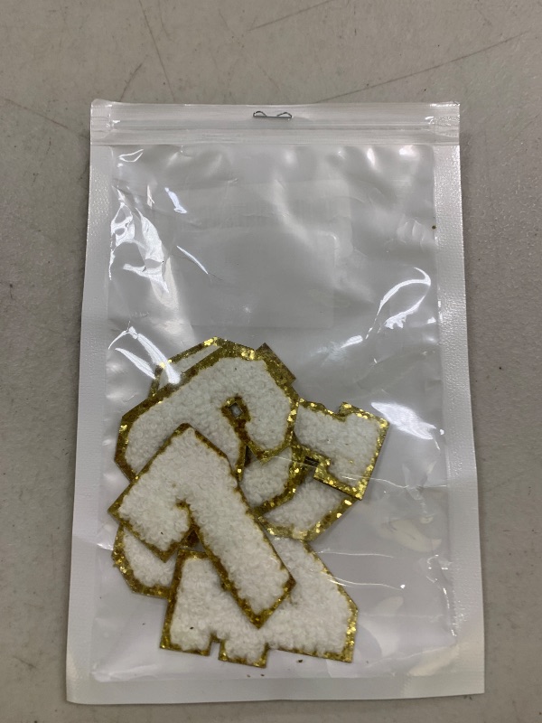 Photo 1 of HINZIC 10Pcs2 inch Number Patches Self Adhesive, 0-9 Number Chenille Stick on Embroidery Applique for Clothes Varsity Team Jerseys Rugby Sports Football Volleyball Hats Jacket