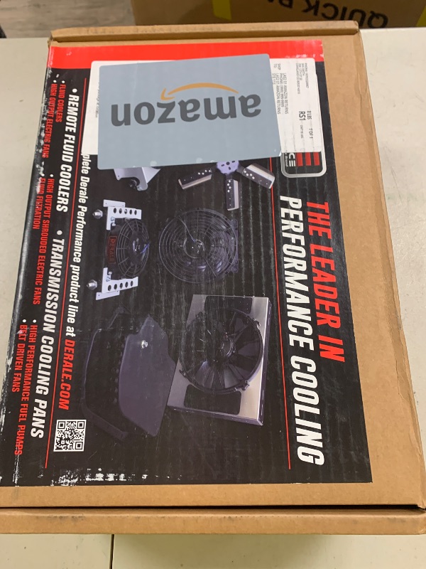 Photo 1 of Derale 13740 Hyper Dual-Cool Remote Cooler