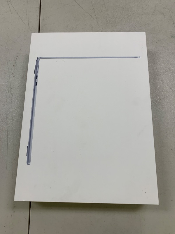 Photo 1 of Apple 2025 MacBook Air 13-inch Laptop with M4 chip: Built for Apple Intelligence, 13.6-inch Liquid Retina Display, 16GB Unified Memory, 512GB SSD Storage, 12MP Center Stage Camera, Touch ID; Sky Blue