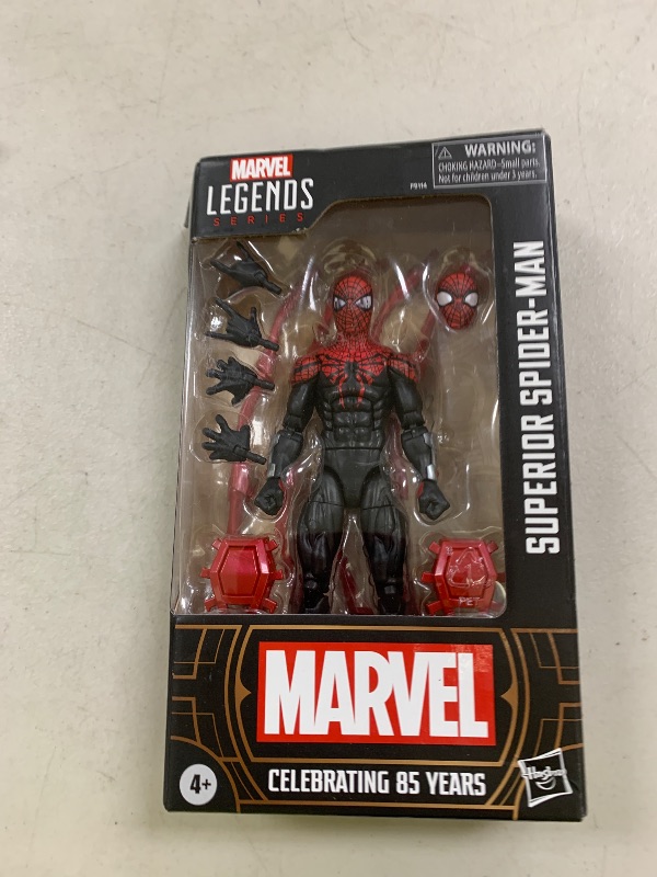 Photo 1 of Marvel Legends Series Superior Spider-Man, 85th Anniversary Comics Collectible 6-Inch Action Figure