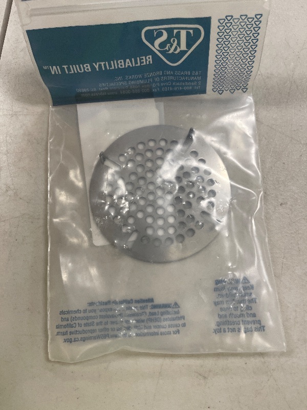 Photo 1 of T&S Brass 010386-45VR Vr Locking Flat Strainer for 3
