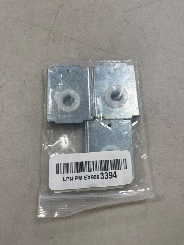 Photo 1 of Alsoyixia 6Pcs N7192 Bi-fold Door Repair Bracket, Top or Bottom Mount, Each with Screw and Gasket, for 1-3/8 in Wood Doors, Fits 7/16 in Pivot