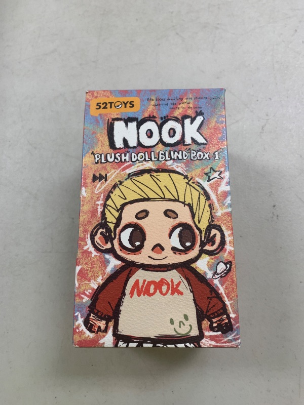 Photo 1 of 52TOYS Nook Plush Doll Vinyl Doll Collectible Toy- 5.91inch Action Figure with Soft Touch, Movable Joints, Perfect for Home Decor & Gifts