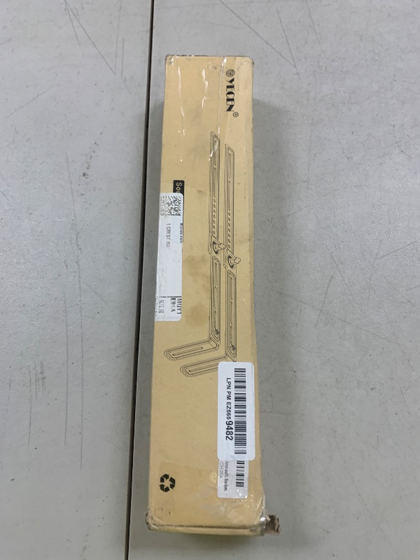 Photo 1 of C YECEN Sound Bar Mounts Under TV or Above TV, Soundbar Mount Hold Up to 22Lbs, with Detachable Extension Arms and L-Brackets.