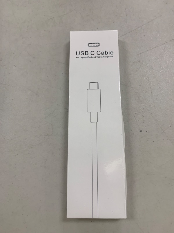 Photo 1 of 10ft USB C to USB C Cable for iPad Pro 13/12.9/11 inch, Air 5/4, Mini 6, MacBook Air/Pro Charger, iPhone 17/16/15 Pro Max, Pixel, USBC Type C Fast Charging Cord