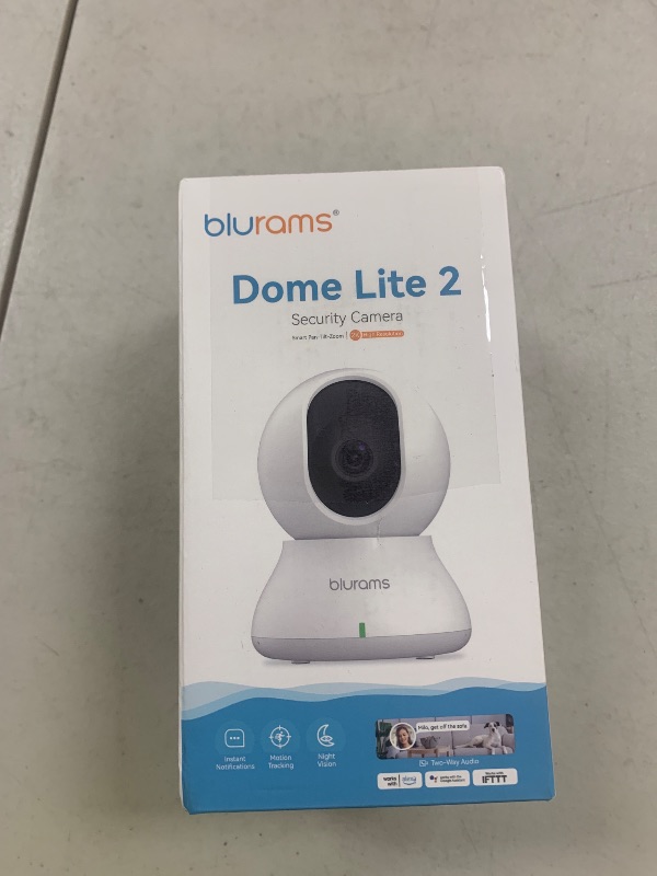 Photo 1 of blurams Indoor Camera 2K, Cameras for Home Security 5G&2.4GHz, 360° Pet Camera w/Motion Tracking, Phone App, 2-Way Audio, IR Night Vision, Siren, Works with Alexa & Google Assistant