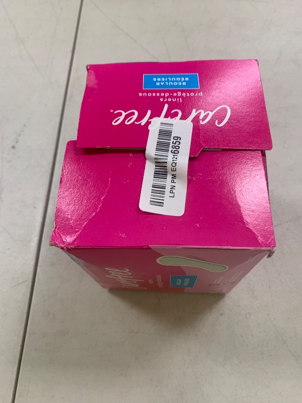 Photo 1 of Carefree Panty Liners for Women, Regular, Unwrapped, Unscented, 120ct | Pantiliners, Carefree Liners, Daily Liners for Women, Light Periods and Leaks, 8-Hour Odor Control | 120ct (Packaging May Vary)