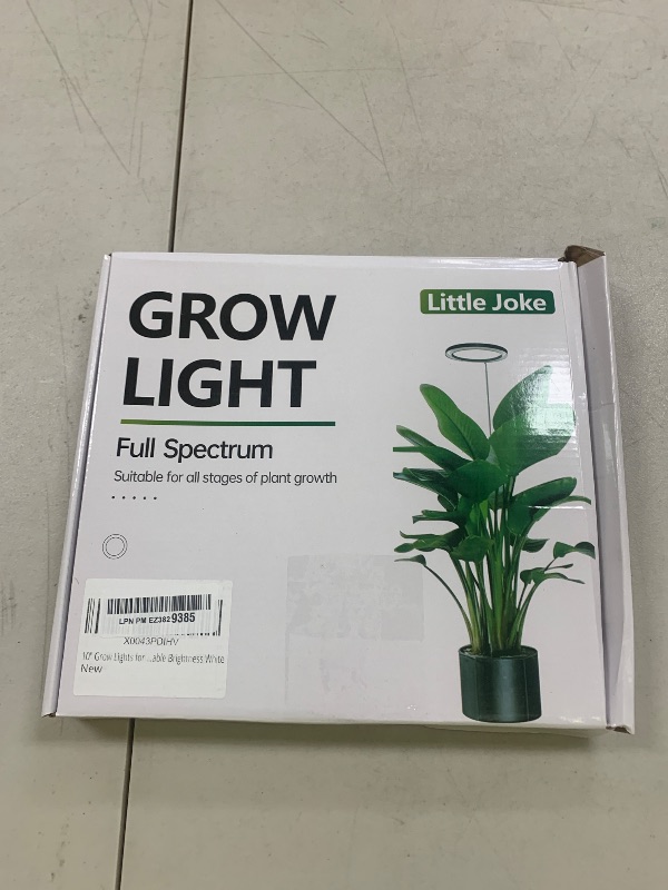 Photo 1 of 10" Grow Lights for Indoor Plants Full Spectrum, 160 LEDs Large Plant Light for Indoor Plants, Height Adjustable 11"-65" Growing Lamp with Auto On/Off Timer 3/9/12H, 9 Dimmable Brightness,White