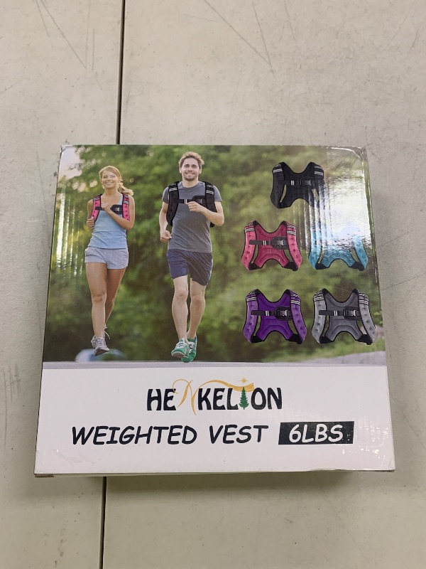 Photo 1 of Henkelion Weighted Vest Weight Vest for Men Women Kids Weights Included, Body Weight Vests Adjustable for Running, Training Workout, Jogging, Walking