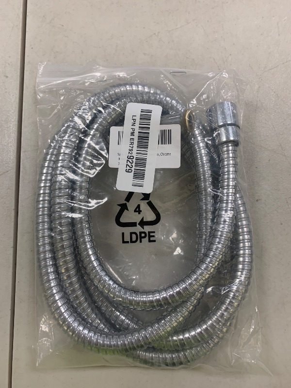 Photo 1 of Eisinly Shower Hose, 79 Inches Extra Long Stainless Steel Handheld Shower Head Hose with Brass Insert and Nut, Flexible, Chrome