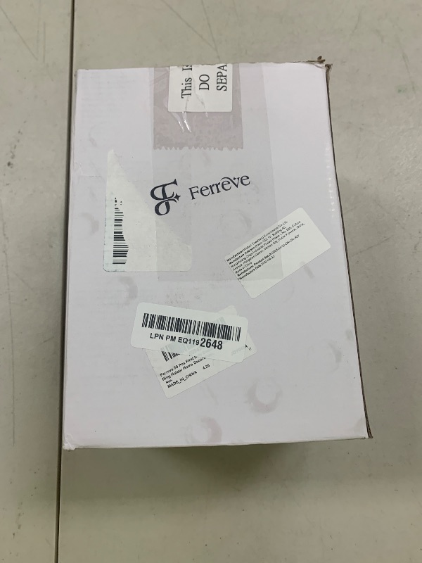 Photo 1 of Ferreve 50 Pcs First Holy Communion Cross Shape Box Baby Rosary Cross Jeweled Trinket Box with Sticker 2.05 x 2.64 Decorative Keepsake Jewelry Boxes Ring Holder Home Decoration