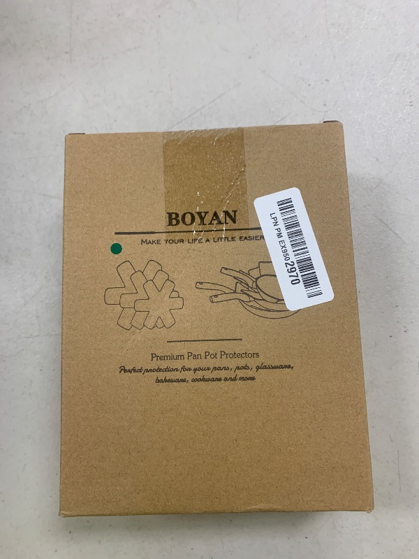 Photo 1 of BOYAN Pot and Pan Protectors, Set of 12 and 3 Different Size, Cookware Dividers Pads/Stacking Pan Protectors/Pot Separators Pads for Protecting and Separating Pots Pans