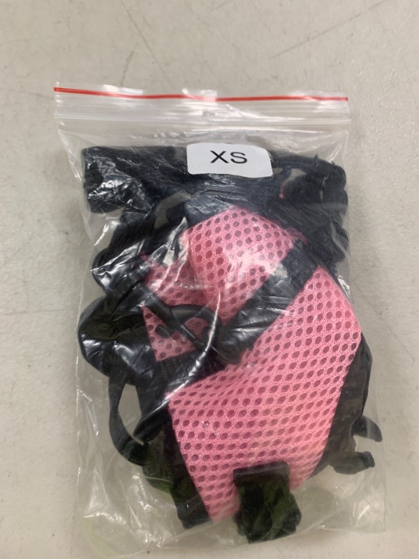 Photo 1 of Bunny Rabbit Harness with Stretchy Leash Cute Adjustable Buckle Breathable Mesh Vest for Kitten Small Pets Walking (XS(Chest:7.87-10.6 in), Pink)