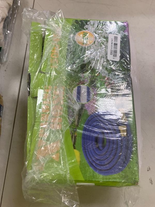 Photo 1 of Expandable Garden Hose 150 ft with 10 Function Nozzle Sprayer, Lightweight Flexible Water Hose with Durable Collapsible Latex Core & Solid Brass Fittings, 150ft Retractable Stretch Hose, Black