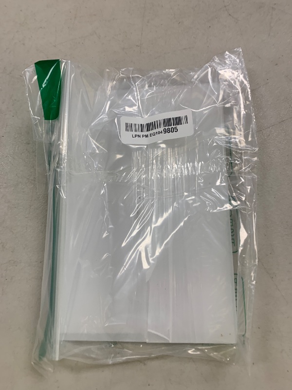 Photo 1 of TICONN 8.5 x 5.5 Acrylic Sign Holder, L Shape Clear Sign Stand for Displaying, Plastic Paper Holder for Office, Store, Restaurant (Horizontal 3 Pack)