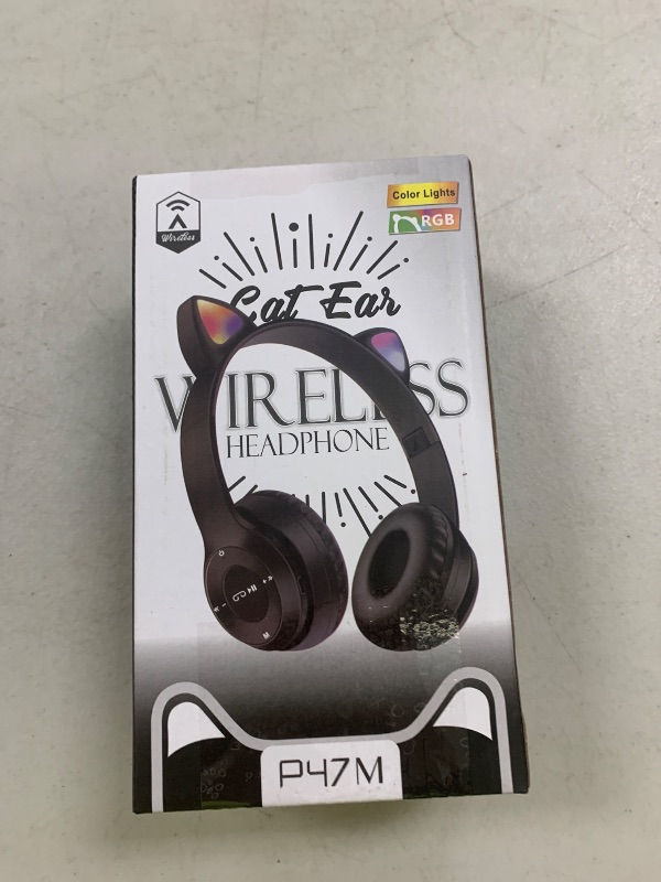 Photo 1 of YY KATTY Upgraded Hybrid Active Headphones with Transparent Modes Playtime Wireless Bluetooth with Mic, Deep Bass Soft-Earpads Fast Charging-Black