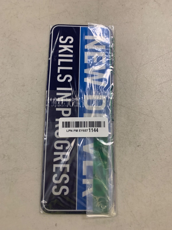 Photo 1 of 3 Pcs New Driver Magnetic Car Stickers, 10x3.5in Reflective Magnetic Bumper Sticker Set Removable Novice Driver Safety Attention Sign Decal for Student Drivers Car Accessories