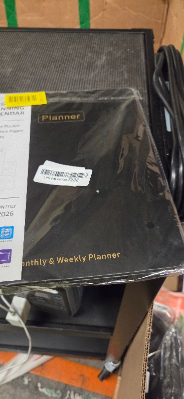 Photo 1 of 2026 Planner, 8.5" x 11" Weekly and Monthly Large Calendar Planner, Letter Size, Jan - Dec 2026, Hardcover Daily Agenda and Organizers for School Essentials & Office Supplies