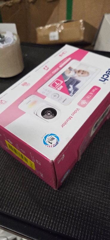 Photo 1 of VTech 7" Baby Monitor with IPS Screen, Pan Tilt Zoom Camera, No WiFi Video Baby Monitor with Camera and Audio, Multi-Color Night Light, 2-Way Talk, Lullabies, Advanced HQ Max