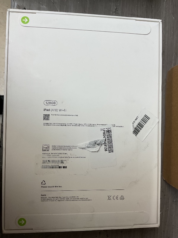 Photo 1 of Apple iPad 11-inch: A16 chip, 11-inch Model, Liquid Retina Display, 128GB, Wi-Fi 6, 12MP Front/12MP Back Camera, Touch ID, All-Day Battery Life — Silver