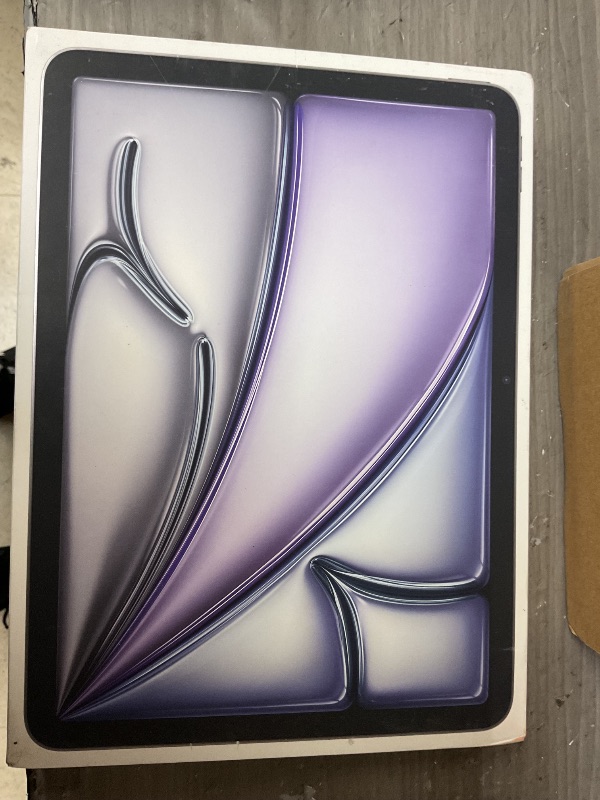 Photo 1 of Apple iPad Air 11-inch with M3 chip Built for Apple Intelligence, Liquid Retina Display, 128GB, 12MP Front/Back Camera, Wi-Fi 6E, Touch ID, All-Day Battery Life — Space Gray