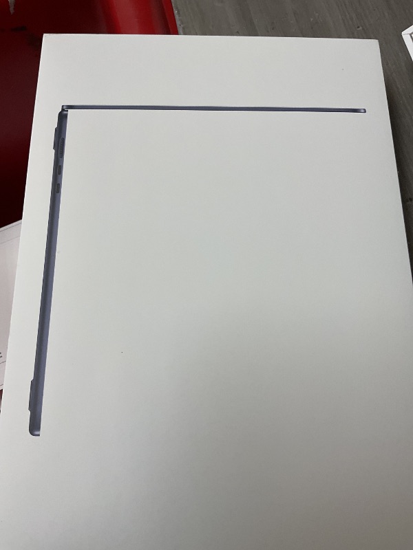 Photo 1 of Apple 2025 MacBook Air 15-inch Laptop with M4 chip: Built for Apple Intelligence, 15.3-inch Liquid Retina Display, 16GB Unified Memory, 512GB SSD Storage, 12MP Center Stage Camera, Touch ID; Midnight