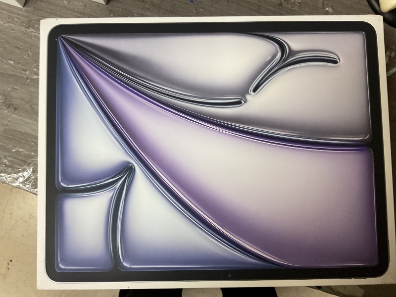 Photo 1 of Apple iPad Air 13-inch with M3 chip Built for Apple Intelligence, Liquid Retina Display, 256GB, 12MP Front/Back Camera, Wi-Fi 6E, Touch ID, All-Day Battery Life — Space Gray