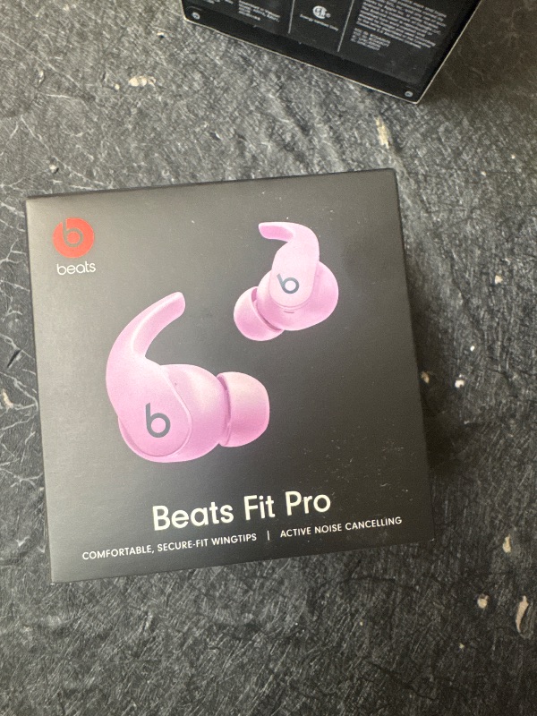 Photo 1 of Beats Fit Pro (1st Gen) - True Wireless Noise Cancelling Earbuds - Active Noise Cancelling - Sweat Resistant Earphones, Compatible with Apple & Android, Class 1 Bluetooth® - Stone Purple