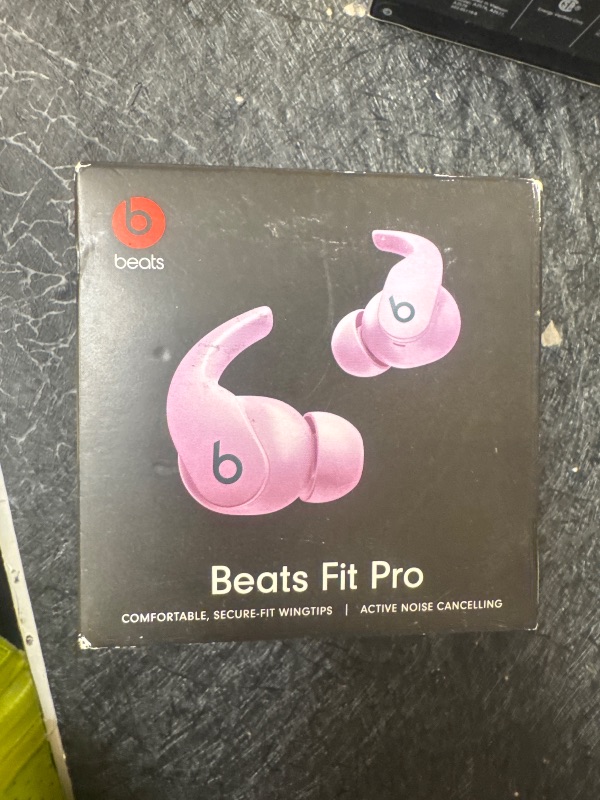 Photo 1 of Beats Fit Pro (1st Gen) - True Wireless Noise Cancelling Earbuds - Active Noise Cancelling - Sweat Resistant Earphones, Compatible with Apple & Android, Class 1 Bluetooth® - Stone Purple