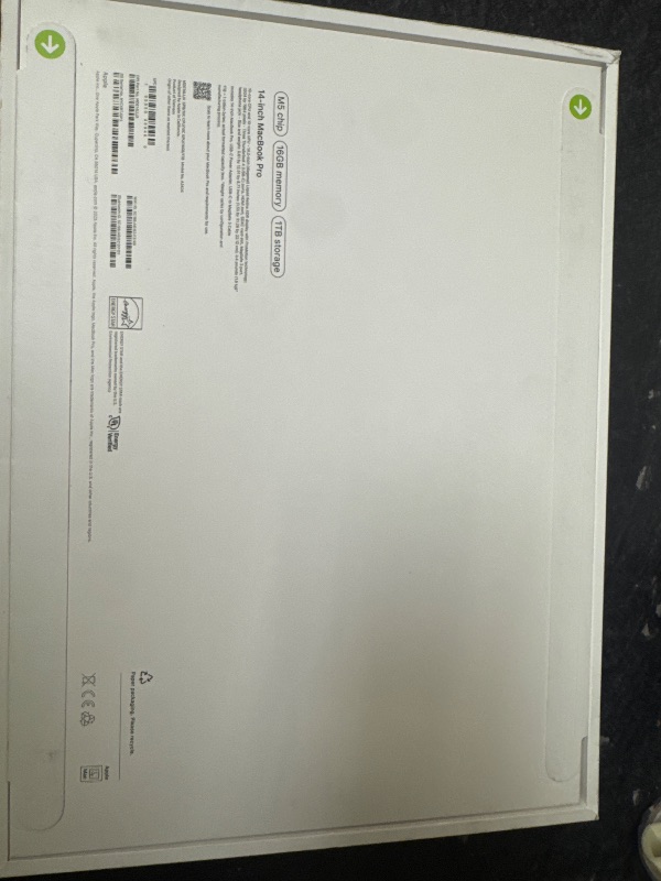 Photo 1 of Apple 2025 MacBook Pro Laptop with Apple M5 chip with 10?core CPU and 10?core GPU: Built for AI, 14.2-inch Liquid Retina XDR Display, 16GB Unified Memory, 1TB SSD Storage; Space Black