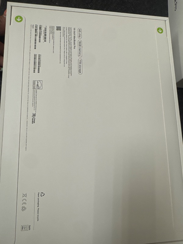 Photo 1 of Apple 2025 MacBook Pro Laptop with Apple M5 chip with 10?core CPU and 10?core GPU: Built for AI, 14.2-inch Liquid Retina XDR Display, 16GB Unified Memory, 1TB SSD Storage; Space Black