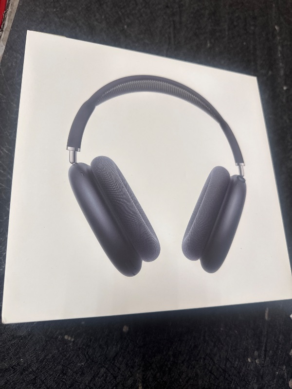 Photo 1 of Apple AirPods Max Wireless Over-Ear Headphones, Pro-Level Active Noise Cancellation, Transparency Mode, Personalized Spatial Audio, USB-C Charging, Bluetooth Headphones for iPhone - Midnight