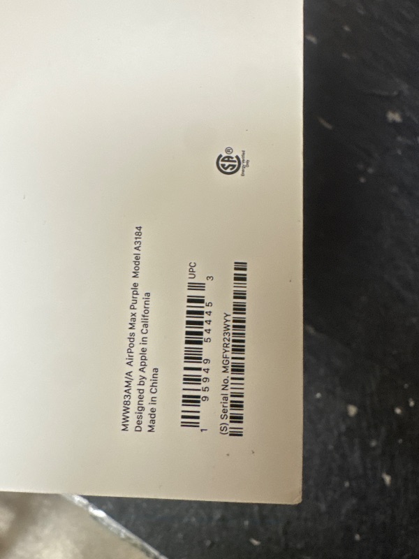 Photo 1 of Apple AirPods Max Wireless Over-Ear Headphones, Pro-Level Active Noise Cancellation, Transparency Mode, Personalized Spatial Audio, USB-C Charging, Bluetooth Headphones for iPhone - Purple