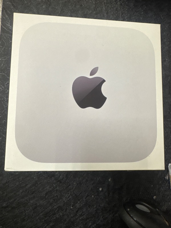 Photo 1 of Apple 2024 Mac mini Desktop Computer with M4 chip with 10?core CPU and 10?core GPU: Built for Apple Intelligence, 16GB Unified Memory, 256GB SSD Storage, Gigabit Ethernet. Works with iPhone/iPad