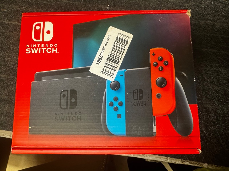 Photo 1 of Nintendo Switch Portable Game Console 15.8 Cm (6.2") 32 Gb, W128280283 (15.8 Cm (6.2) 32 Gb Touchscreen Wi-Fi Blue, Grey, Red)