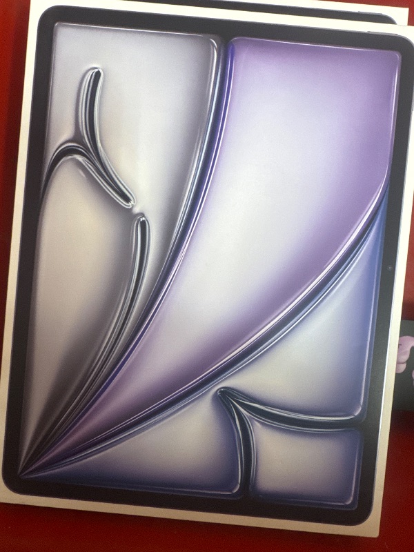 Photo 1 of Apple iPad Air 13-inch with M3 chip Built for Apple Intelligence, Liquid Retina Display, 128GB, 12MP Front/Back Camera, Wi-Fi 6E, Touch ID, All-Day Battery Life — Space Gray