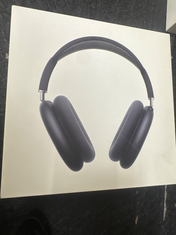 Photo 1 of Apple AirPods Max Wireless Over-Ear Headphones, Pro-Level Active Noise Cancellation, Transparency Mode, Personalized Spatial Audio, USB-C Charging, Bluetooth Headphones for iPhone - Midnight