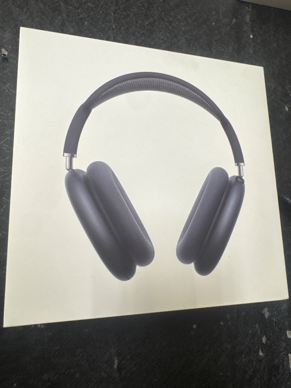 Photo 1 of Apple AirPods Max Wireless Over-Ear Headphones, Pro-Level Active Noise Cancellation, Transparency Mode, Personalized Spatial Audio, USB-C Charging, Bluetooth Headphones for iPhone - Midnight