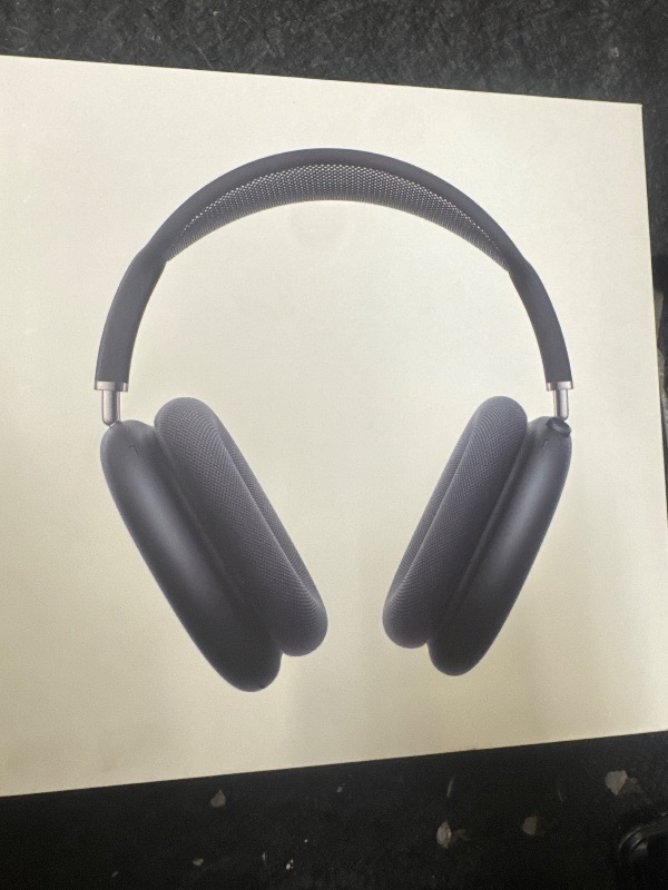 Photo 1 of Apple AirPods Max Wireless Over-Ear Headphones, Pro-Level Active Noise Cancellation, Transparency Mode, Personalized Spatial Audio, USB-C Charging, Bluetooth Headphones for iPhone - Midnight