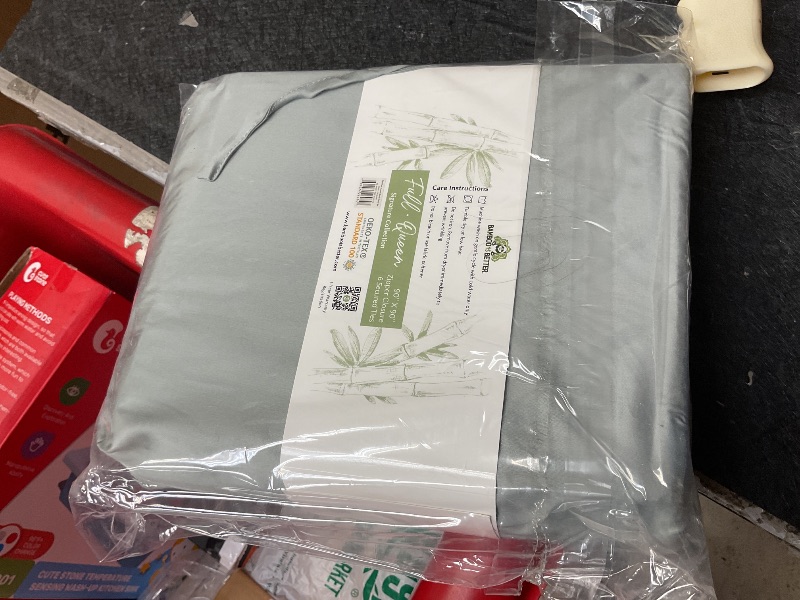 Photo 1 of BAMBOO IS BETTER BAMBOO DUVET COLLECTION FULL- QUEEN - 90” X 90” SILVER