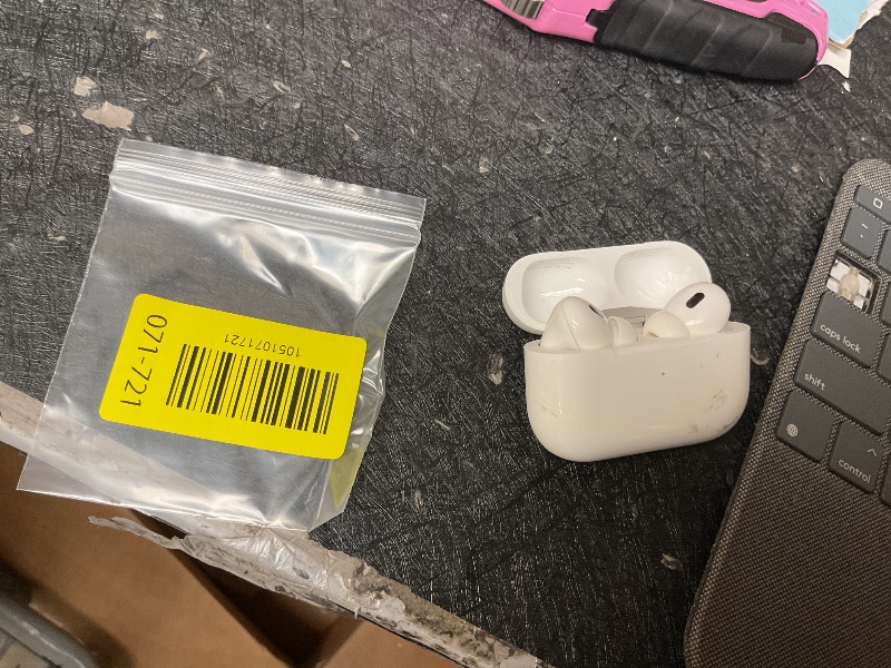 Photo 1 of Apple AirPods Pro 2 Wireless Earbuds, Active Noise Cancellation, Hearing Aid Feature, Bluetooth Headphones, Transparency, Personalized Spatial Audio, High-Fidelity Sound, H2 Chip, USB-C Charging
