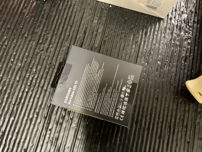 Photo 1 of Samsung T9 Portable SSD 1TB, USB 3.2 Gen 2x2 External Solid State Drive, Seq. Read Speeds Up to 2,000MB/s for Gaming, Students and Professionals, MU-PG1T0B/AM, Black