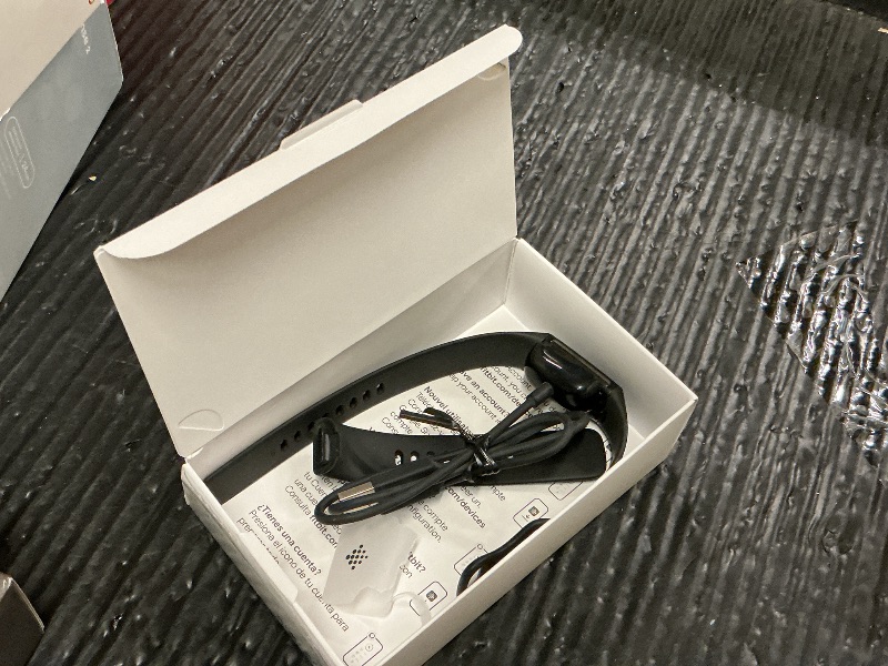 Photo 1 of Fitbit Charge 6 Fitness Tracker with Google apps, Heart Rate on Exercise Equipment, 6-Months Premium Membership Included, GPS, Health Tools and More, Obsidian/Black, One Size (S & L Bands Included)