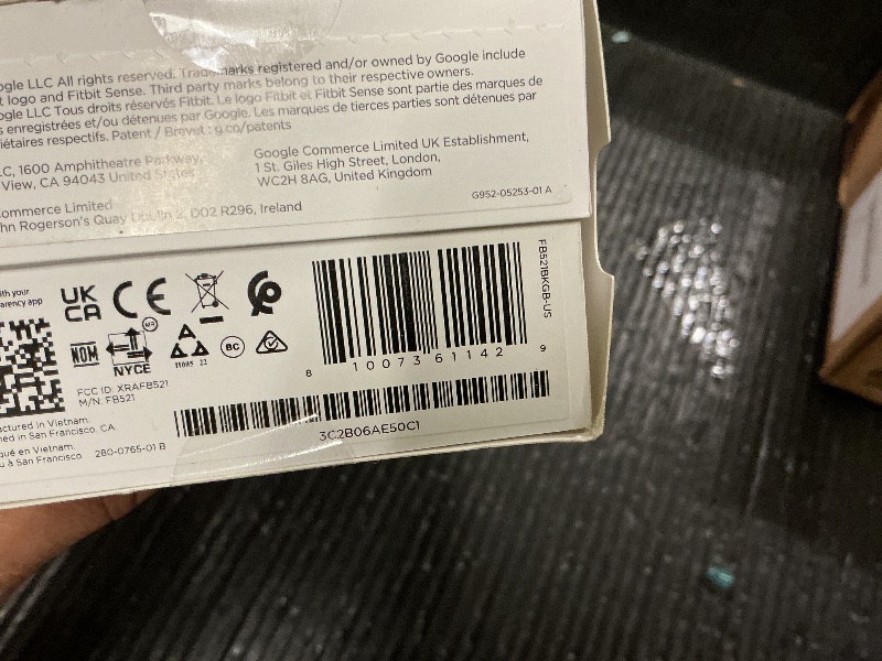 Photo 1 of Fitbit Sense 2 Advanced Health and Fitness Smartwatch with Tools to Manage Stress and Sleep, ECG App, SpO2, 24/7 Heart Rate and GPS, Shadow Grey/Graphite, One Size (S & L Bands Included)