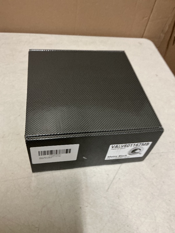 Photo 1 of Ultrimkit Shower Trim Kit Replacement for 17 Series, Shower Cover Plate with Handle, Matte Black(Valve& Catridge Not Inclued)